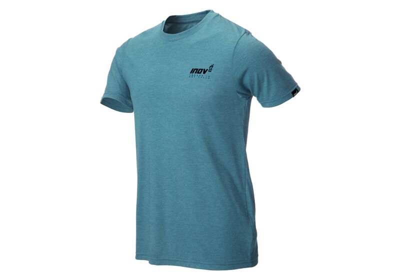 Inov-8 Tri Blend 'forged' Mens T-Shirts Blue/Green Australia (GDNAYC314)